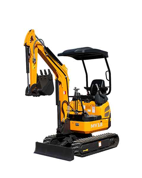 小型挖掘機型號1噸小型挖掘機 MY18微型挖掘機圖片